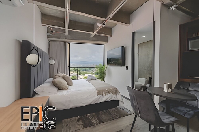 Imagen de la habitación del Hotel Epic Suite 302 Deluxe Aeropuerto. Foto 8