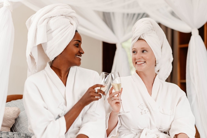 Imagen de la piscina del Hotel Escarpment Luxury Lodge. Foto 19