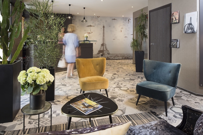 Imagen de los interiores del Hotel Espace Champerret, Levallois-Perret. Foto 19