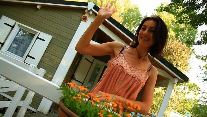 Imagen de la habitación del Hotel Espace Pyr&eacute;n&eacute;es Loisirs Campsite. Foto 19