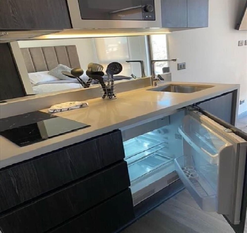 Imagen de la habitación del Hotel Espacio Huerfanos. Foto 7