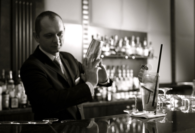 Imagen del bar/restaurante del Hotel Esplanade Zagreb. Foto 2