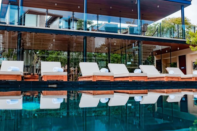 Imagen de la piscina del Hotel Esplendor By Wyndham Tulum Nook. Foto 16