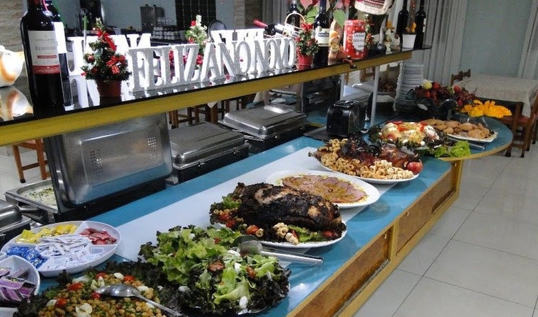 Imagen del bar/restaurante del Hotel Est&acirc;ncia, Po&ccedil;os de Caldas. Foto 10