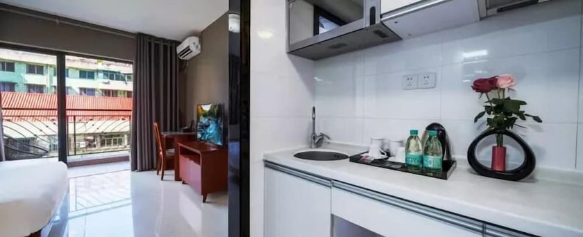 Imagen de la habitación del Hotel Estay Residence - Guangzhou Peace World Plaza. Foto 20