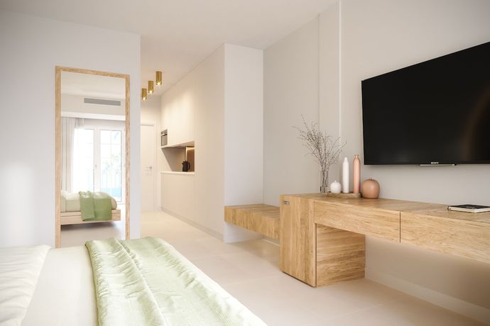 Imagen de la habitación del Hotel Estefanía Boutique Suites. Foto 10