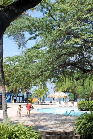 Imagen de la piscina del Hotel Estelar Santamar and Centro De Convenciones. Foto 15