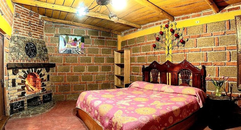 Imagen de la habitación del Hotel Estrella de Huasca. Foto 5