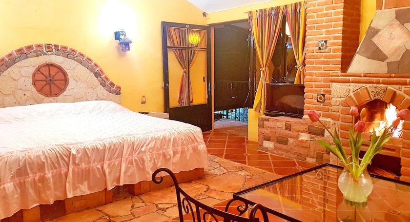 Imagen de la habitación del Hotel Estrella de Huasca. Foto 7