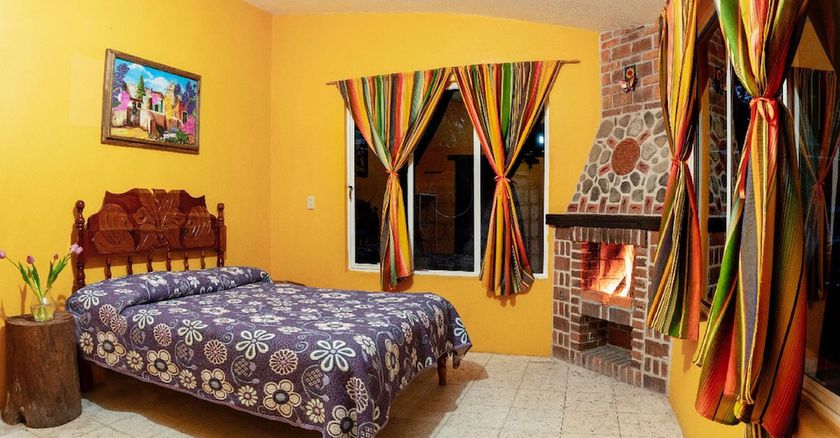 Imagen de la habitación del Hotel Estrella de Huasca. Foto 15