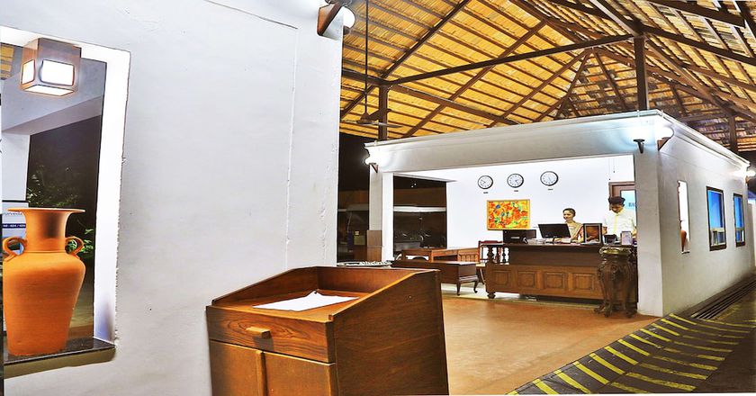 Imagen de los interiores del Hotel Estuary Sarovar Portico Poovar. Foto 19