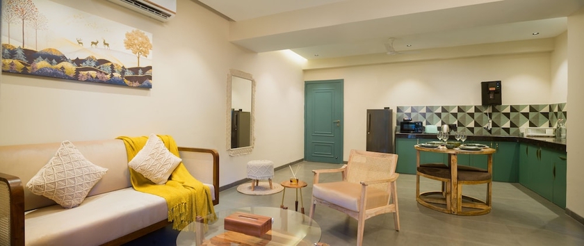 Imagen de la habitación del Hotel Etereo Stays Luxury Apartments in Arpora. Foto 5
