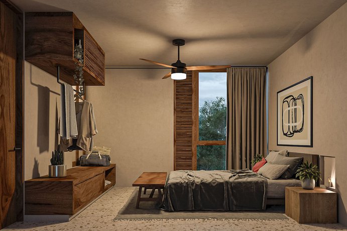 Imagen de la habitación del Hotel Eterna Tulum. Foto 4