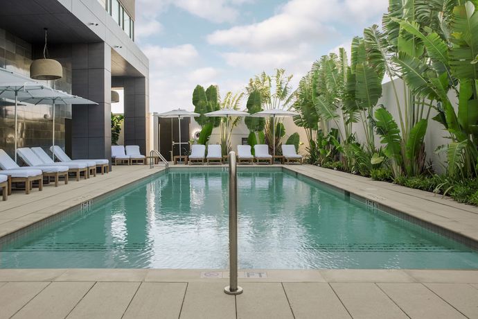Imagen de la piscina del Hotel Ette, Orlando. Foto 17