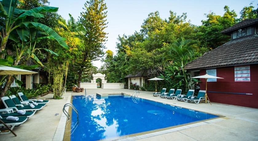 Imagen de la piscina del Hotel Eurasia Chiang Mai. Foto 16
