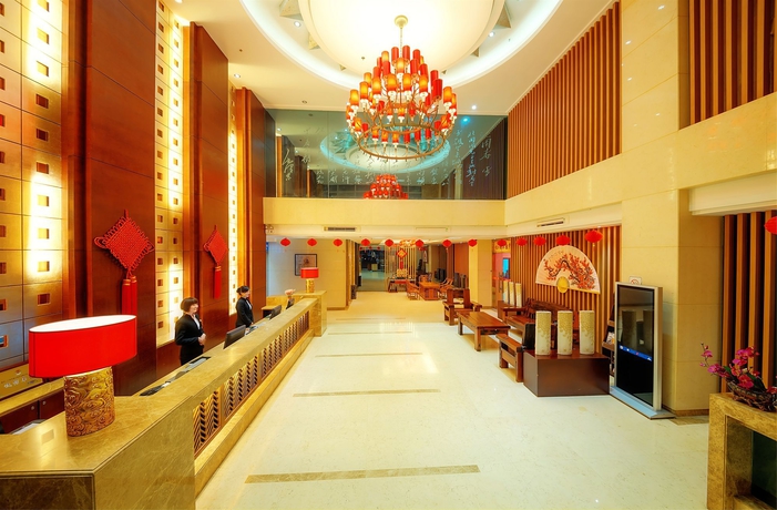 Imagen de los interiores del Hotel Euro Garden Hotel Guangzhou. Foto 12
