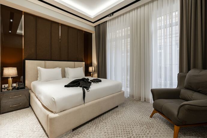 Imagen general del Hotel Europe, Taskent. Foto 1