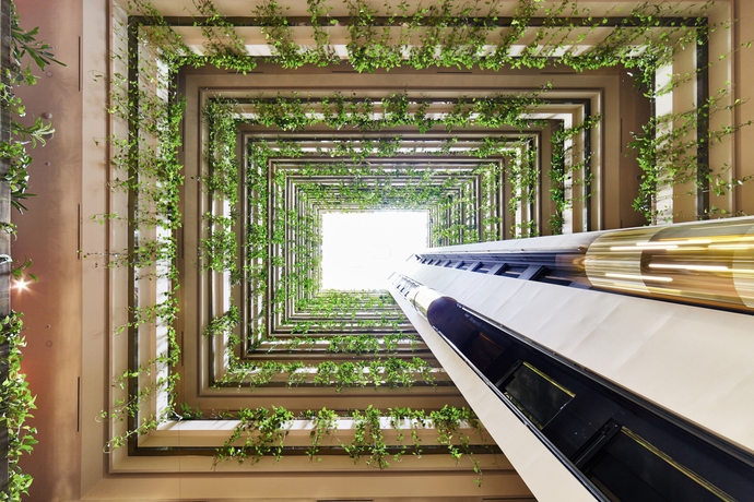 Imagen de los interiores del Hotel Eurostars Gran Santiago. Foto 12