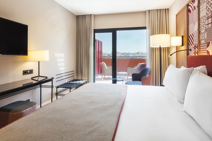 Imagen de la habitación del Hotel Eurostars Guadalquivir. Foto 8