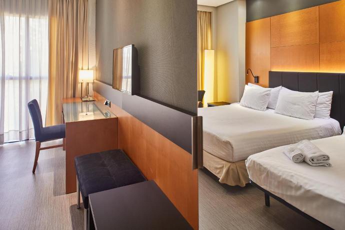 Imagen de la habitación del Hotel Eurostars Puerta Madrid. Foto 12