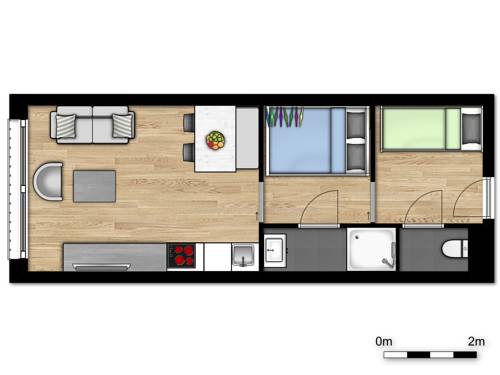 Imagen de la habitación del Hotel Evancy La Brise Des Dunes. Foto 4