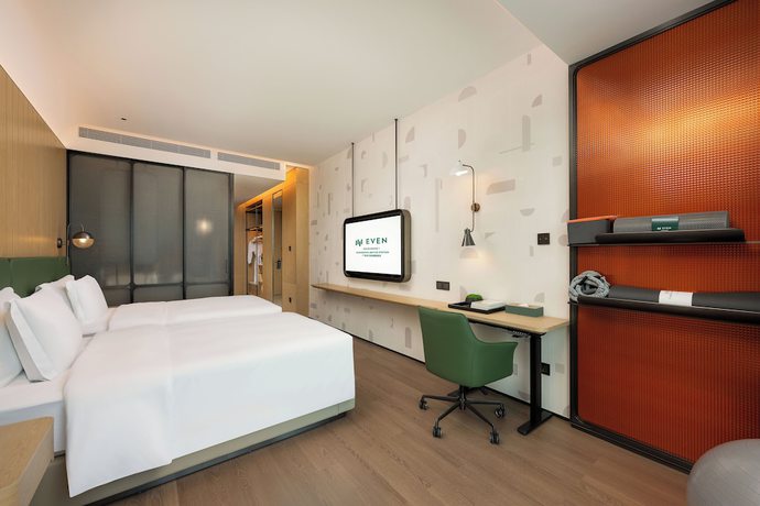 Imagen de la habitación del Hotel Even Guangzhou Baiyun Station By Ihg. Foto 9