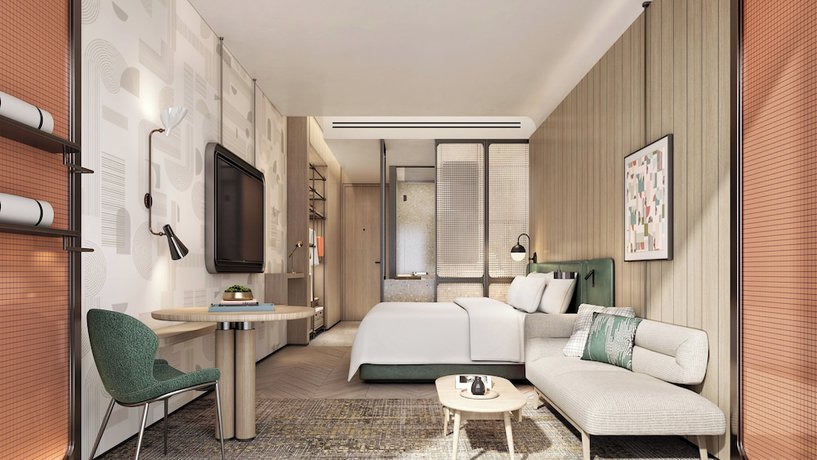 Imagen de la habitación del Hotel Even Guangzhou Baiyun Station By Ihg. Foto 10