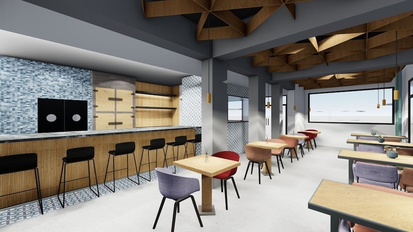 Imagen del bar/restaurante del Hotel Evenia Coral Boutique. Foto 8