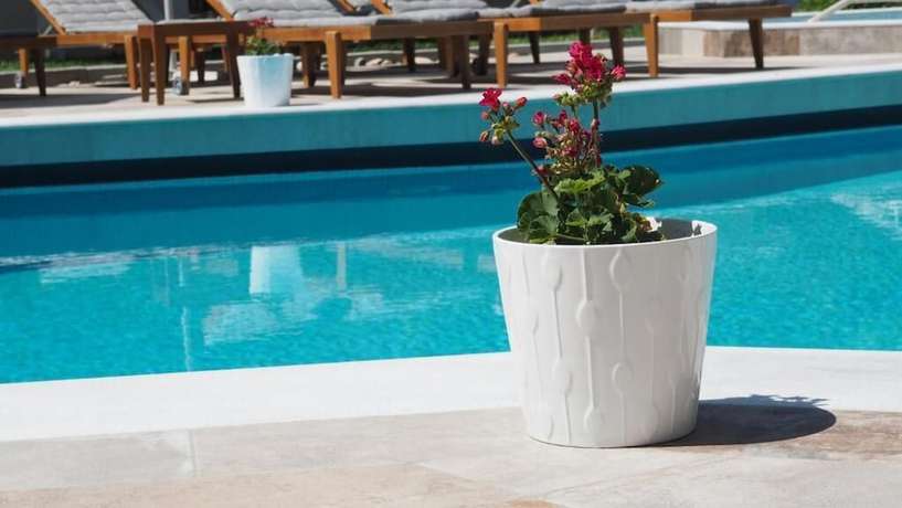 Imagen de la piscina del Hotel Evridiki, Fourka. Foto 15