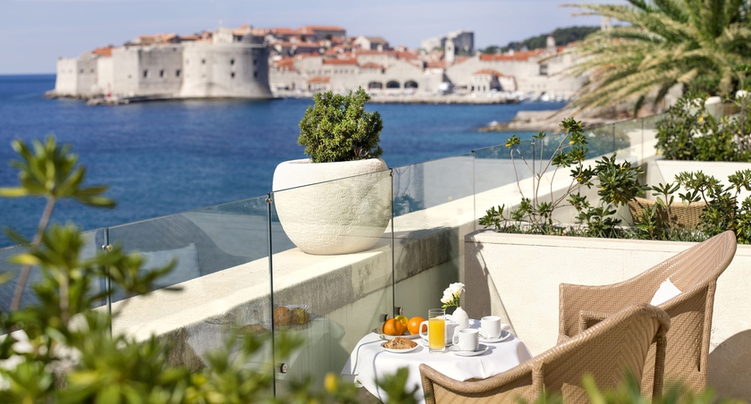 Imagen del bar/restaurante del Hotel Excelsior, Dubrovnik. Foto 2