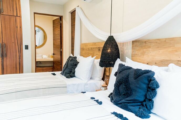 Imagen general del Hotel Exclusive Luxurious 2 Apartments Aldea Zama Private Pool Jacuzzi Uncovered Patio. Foto 5