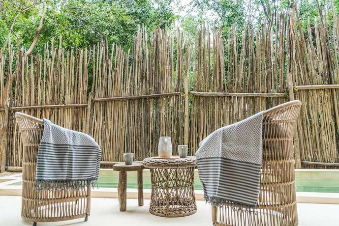 Imagen general del Hotel Exclusive Luxurious 2 Apartments Aldea Zama Private Pool Jacuzzi Uncovered Patio. Foto 15