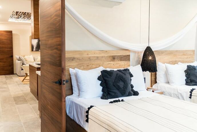 Imagen general del Hotel Exclusive Luxurious 2 Apartments Aldea Zama Private Pool Jacuzzi Uncovered Patio. Foto 16