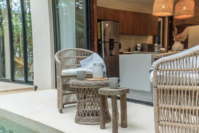 Imagen general del Hotel Exclusive Luxurious 2 Apartments Aldea Zama Private Pool Jacuzzi Uncovered Patio. Foto 18