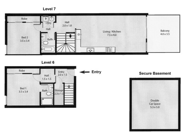 Imagen de la habitación del Hotel Executive 2 Bedroom Wollongong Apartment. Foto 32