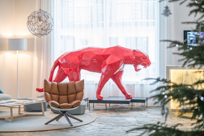 Imagen de los interiores del Hotel Experimental Chalet Val D’isère. Foto 4