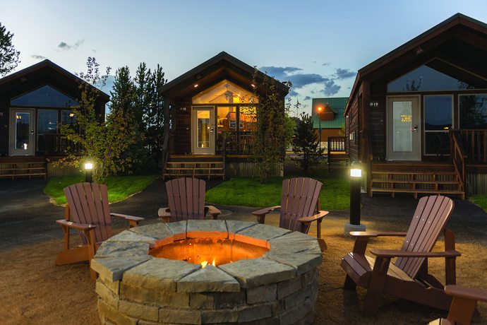 Imagen de los exteriores del Hotel Explorer Cabins At Yellowstone. Foto 16