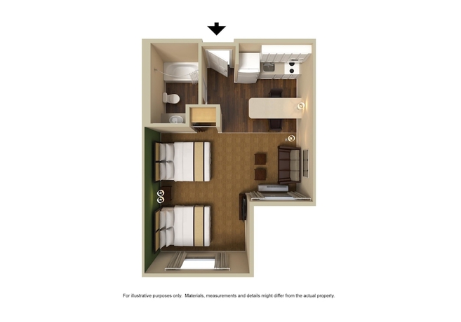 Imagen de la habitación del Hotel Extended Stay America - Indianapolis - West 86th S. Foto 10