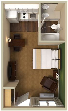 Imagen de la habitación del Hotel Extended Stay America Select Suites Newport News Oyster Pt. Foto 6