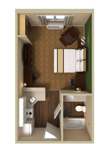 Imagen de la habitación del Hotel Extended Stay America Select Suites Orlando Maitland 1760 Pembrook Dr. Foto 7