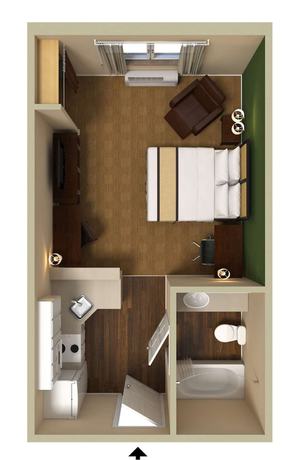 Imagen de la habitación del Hotel Extended Stay America Select Suites - Phoenix - Deer Valley. Foto 15