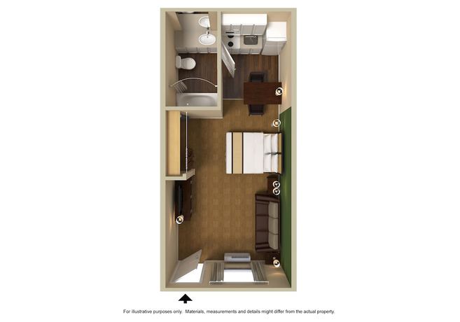 Imagen de la habitación del Hotel Extended Stay America Select Suites Tampa Brandon. Foto 3