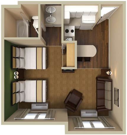 Imagen de la habitación del Hotel Extended Stay America Suites Atlanta Gwinnett Place. Foto 5