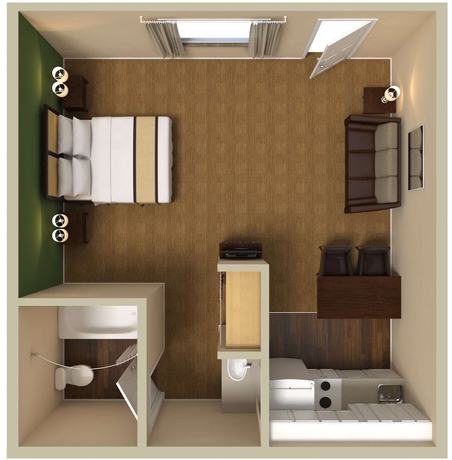 Imagen de la habitación del Hotel Extended Stay America Suites Atlanta Gwinnett Place. Foto 15
