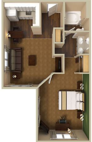 Imagen de la habitación del Hotel Extended Stay America Suites Dallas Plano. Foto 9