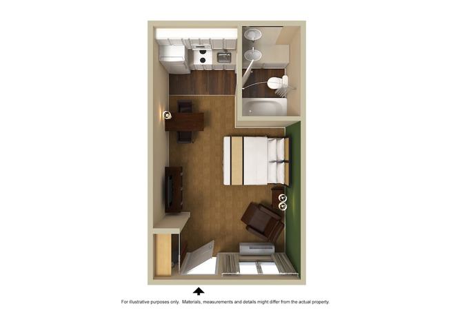 Imagen de la habitación del Hotel Extended Stay America Suites Durham University. Foto 2