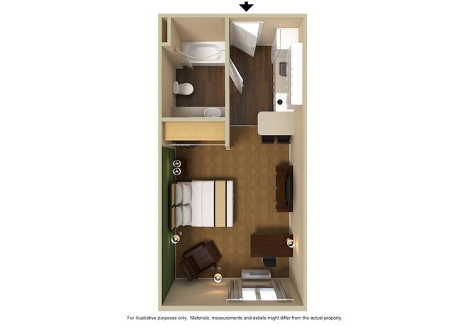 Imagen de la habitación del Hotel Extended Stay America Suites Hanover Parsippany. Foto 14