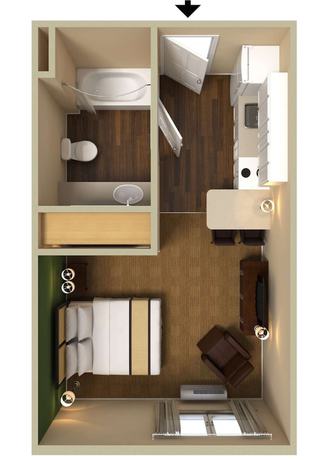Imagen de la habitación del Hotel Extended Stay America Suites Hanover Parsippany. Foto 17