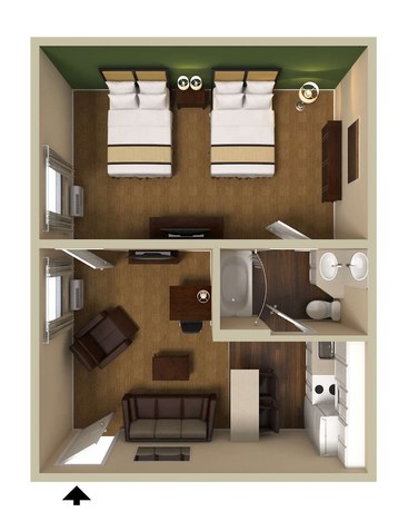 Imagen de la habitación del Hotel Extended Stay America Suites Houston Sugar Land. Foto 14