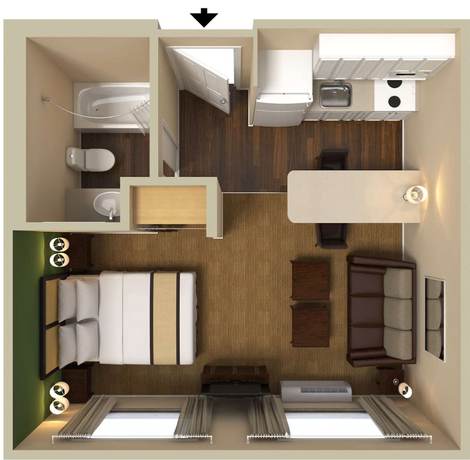 Imagen de la habitación del Hotel Extended Stay America Suites Louisville Alliant Avenue. Foto 17